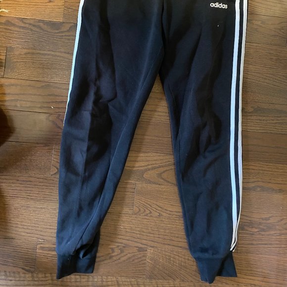 3 stripe Adidas Track pants - Picture 2 of 3